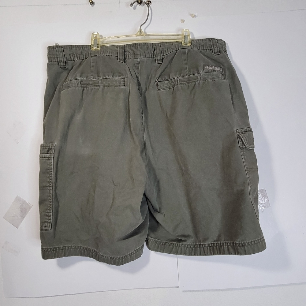 Mens Columbia Cargo Shorts Gray Size 40 - Picture 8 of 9